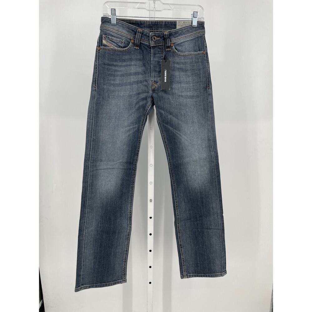 Diesel Mens Viker L.30 Jeans 26x30 Blue Regular Straight Fit Stretch Denim USA